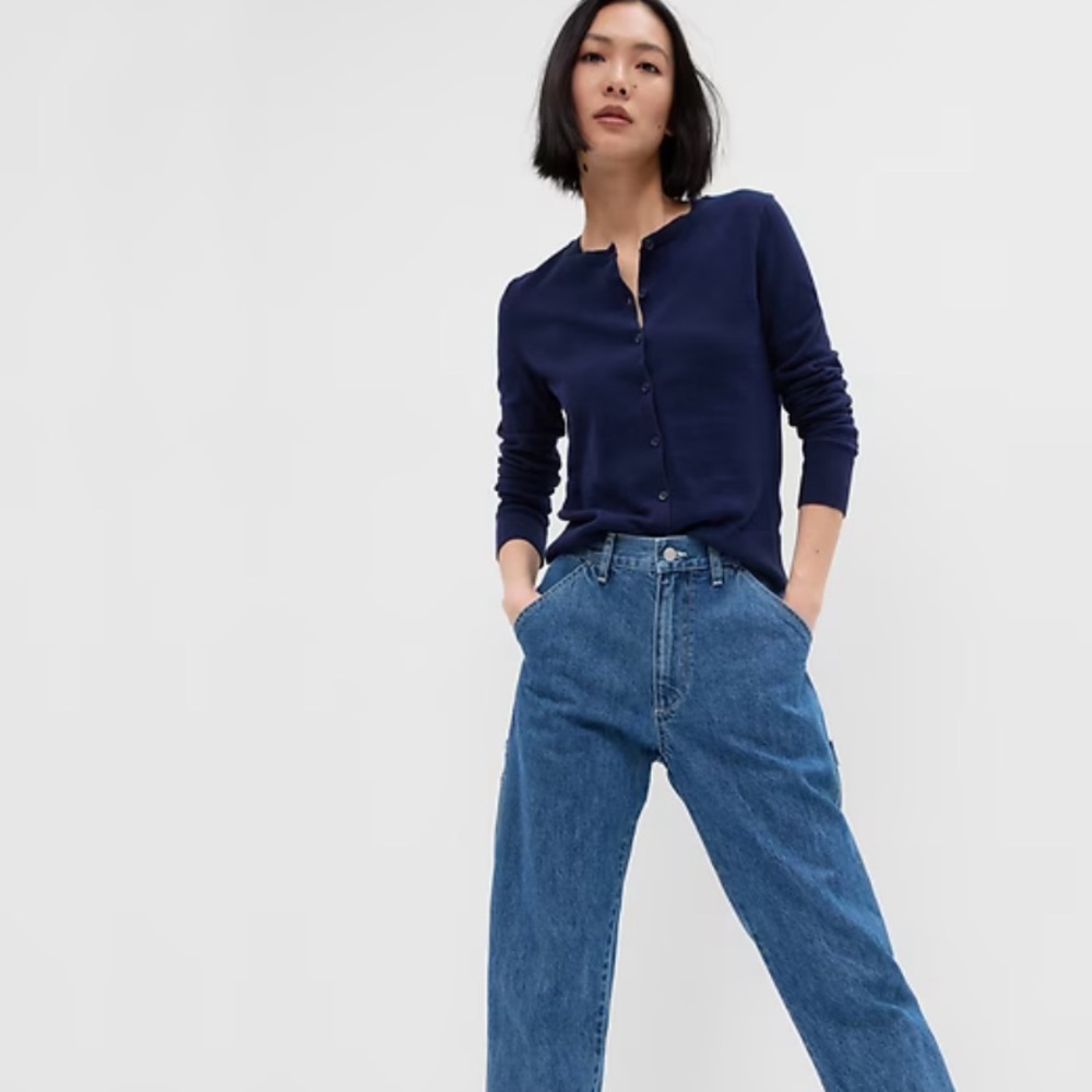 Gap Crewneck Cardigan